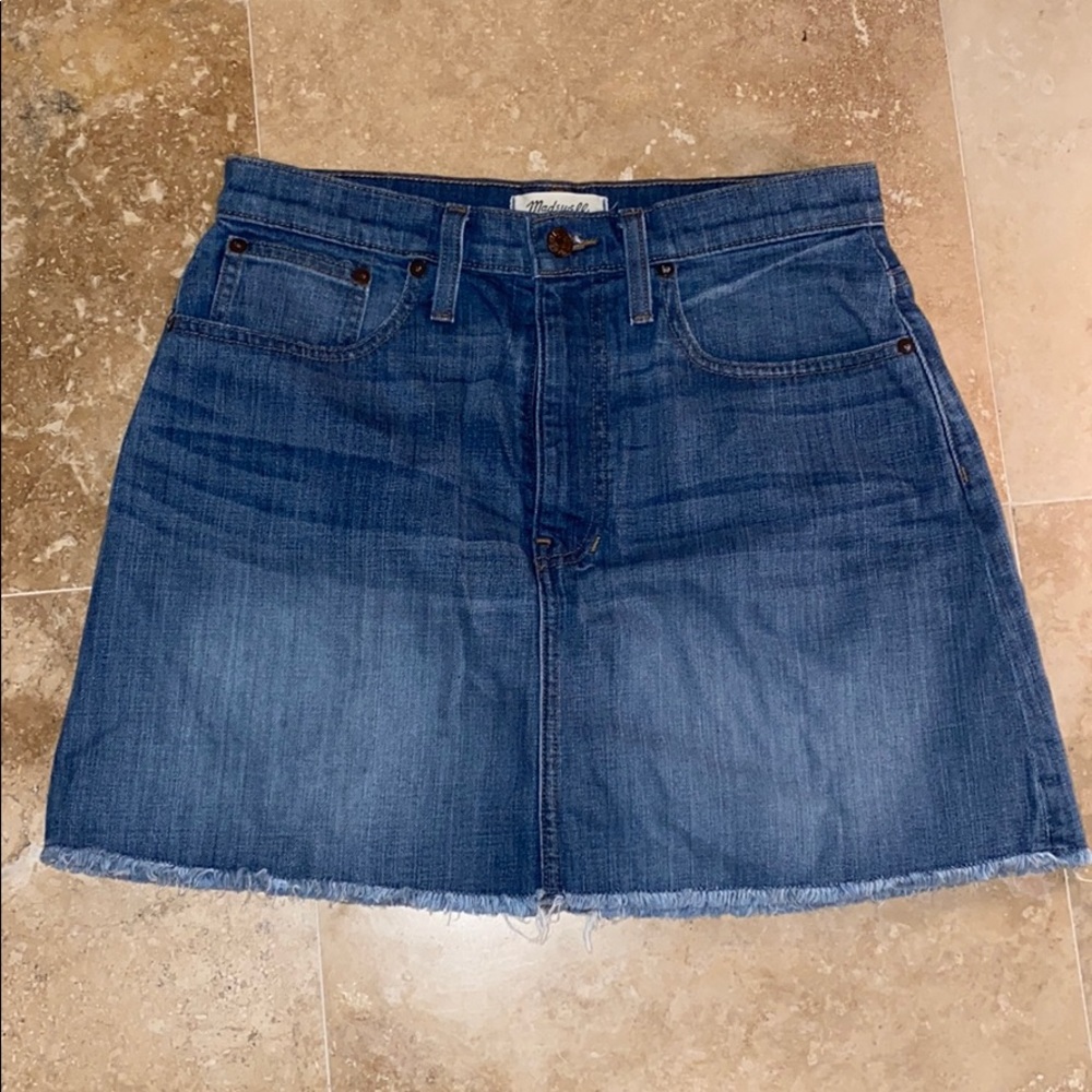 MADEWELL Jean Skirt